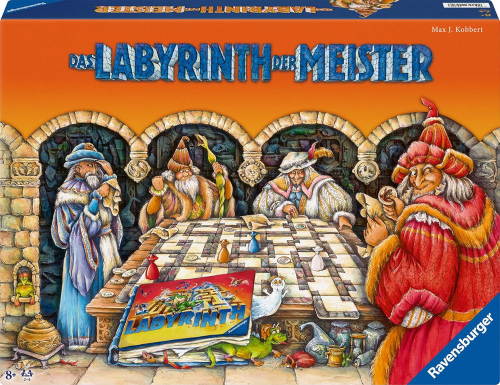 Ravensburger 22474 Maze Masters - Mistrovská verze bláznivého bludiště pro 2-4 hráče od 9 let