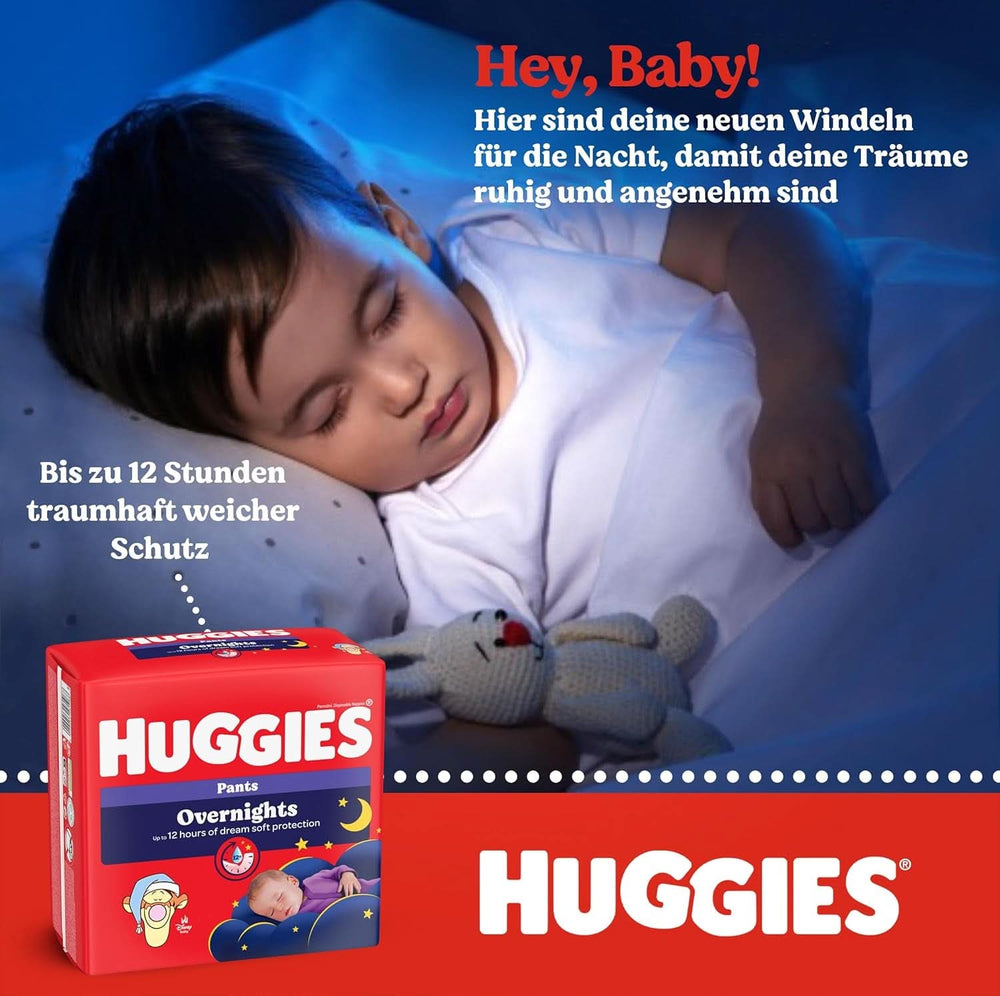 Noční kalhoty Huggies, velikost 6 (15-25 kg), měsíční plenkový box, 88 kusů Naty Shop pro matku a dítě