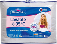 Teplá přikrývka pro 1 osobu, Hygiafill 95° pratelná, odborně testovaná, bílá, 140X200Cm, KBOB40 Přikrývky a přikrývky Naty Shop