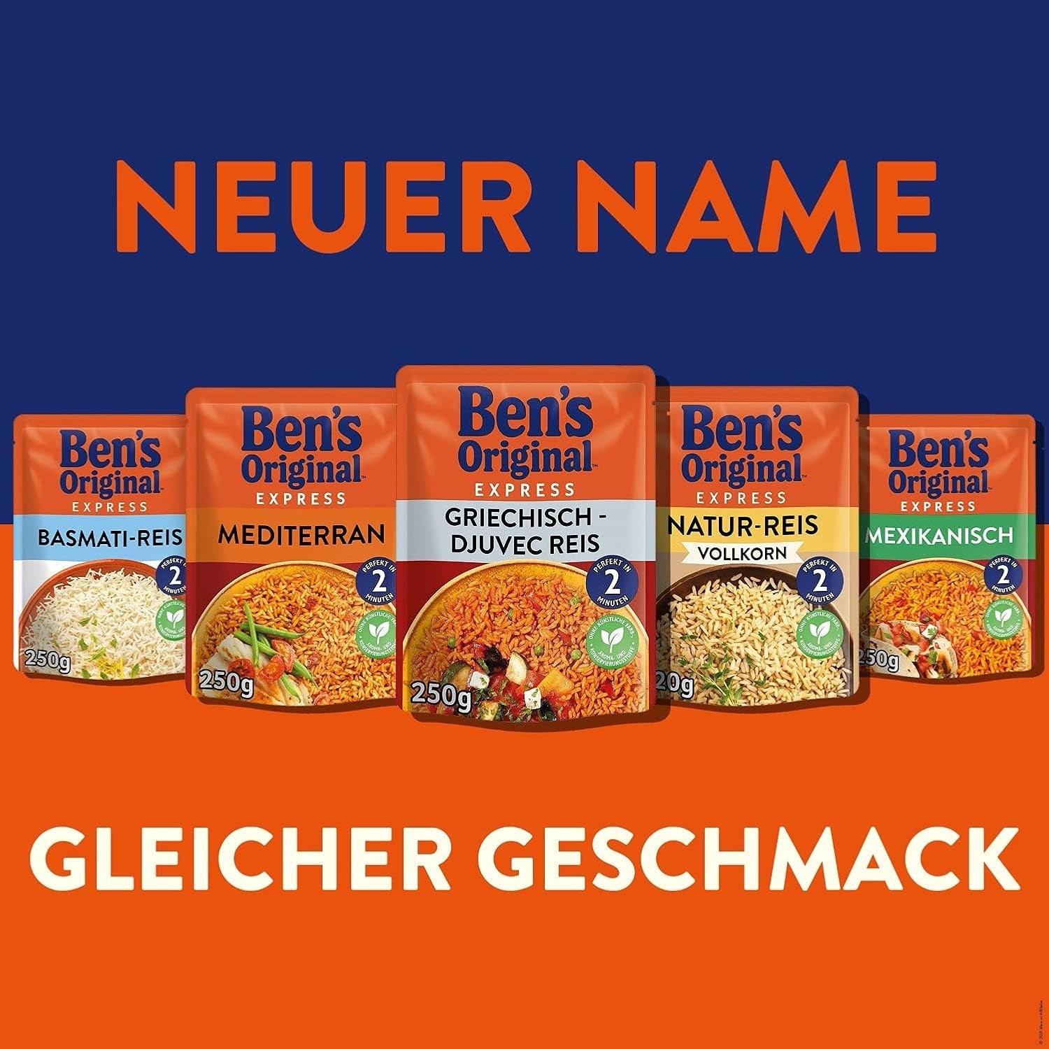 Orez Basmati original Ben's, fierbere în pungă timp de 10 minute, 6 pachete (6 x 1 kg)