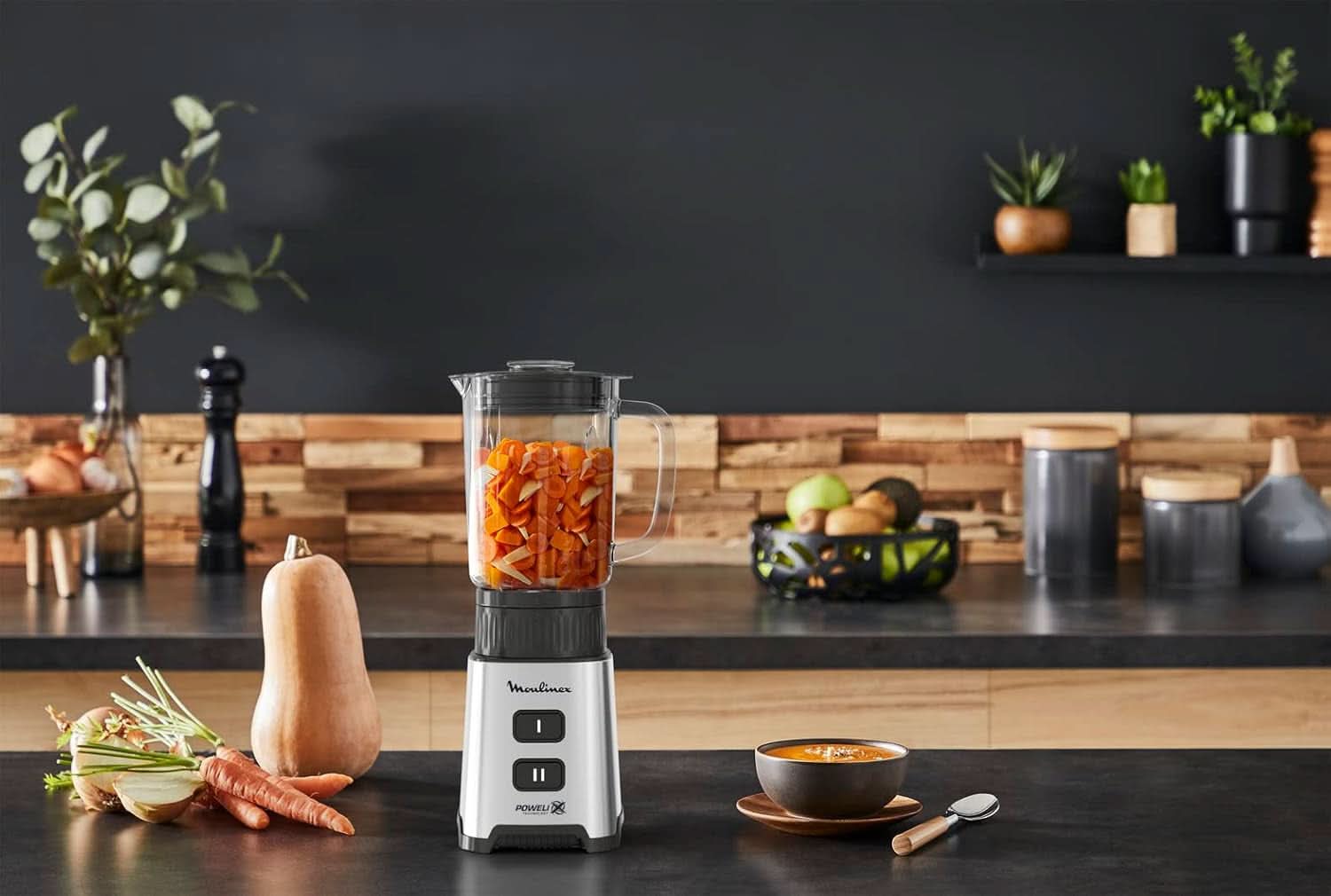 Mixér Pulseo LM17GD, 400 W, 4 nože, 700 Ml, Přenosná nádoba 600 Ml Kuchyně Naty Shop