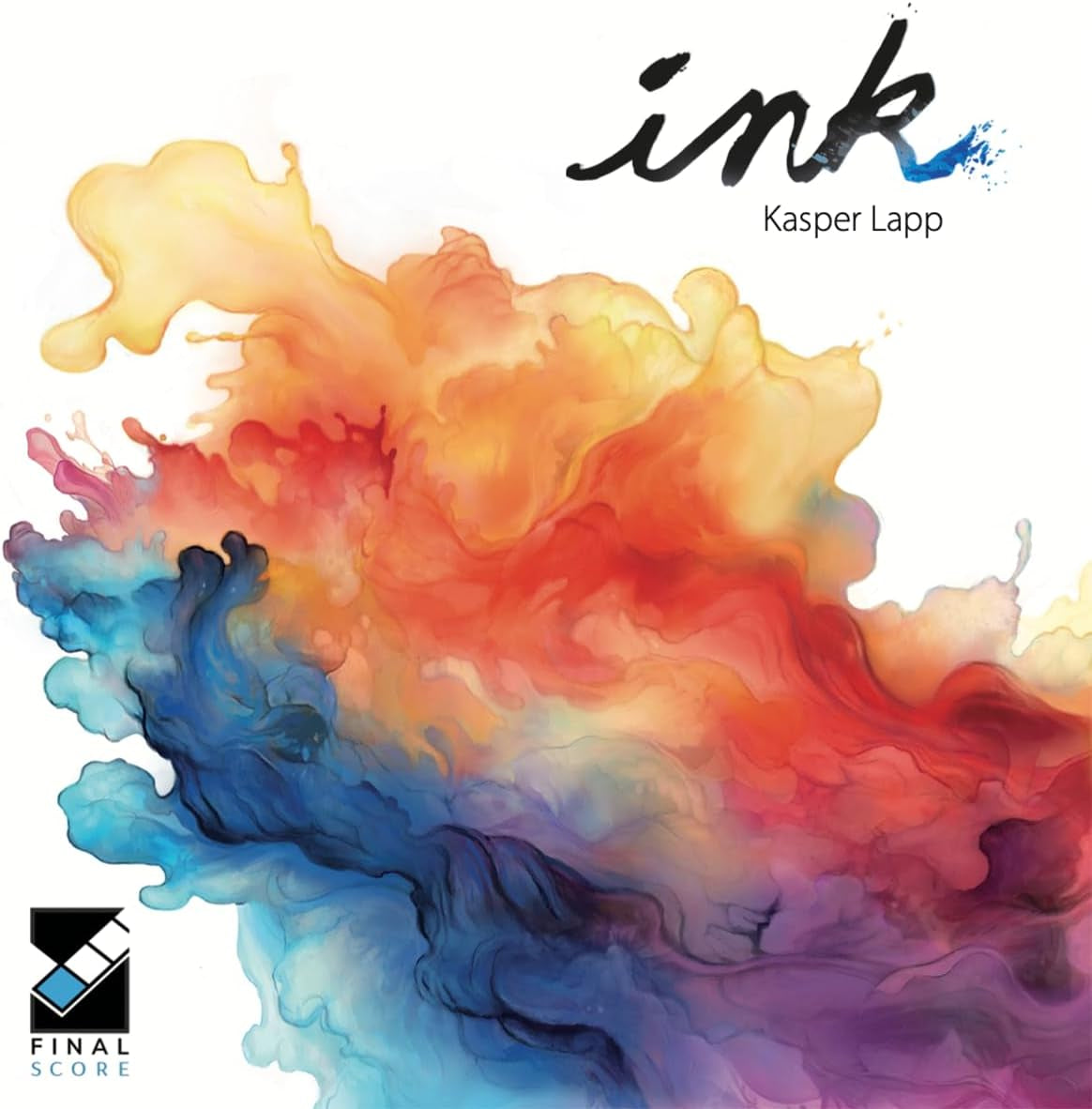 Asmodee, Ink, Final Score Games, Joc de familie strategic și artistic, 1 până la 4 jucători, vârste 8+, 30 până la 45 min, versiune germană