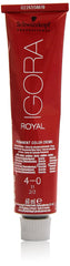 Schwarzkopf IGORA Royal Premium Hair Colour 4-0 maro mediu, 1 pachet (1 x 60 g) Vopsea pentru par Naty Shop Titlu implicit