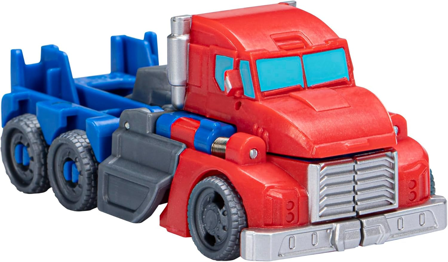 Transformers Earthspark Jednostupňový překlápěcí měnič Optimus Prime Action Figure (10cm) Robot Toy Age 6+ Akční figurky Naty Shop