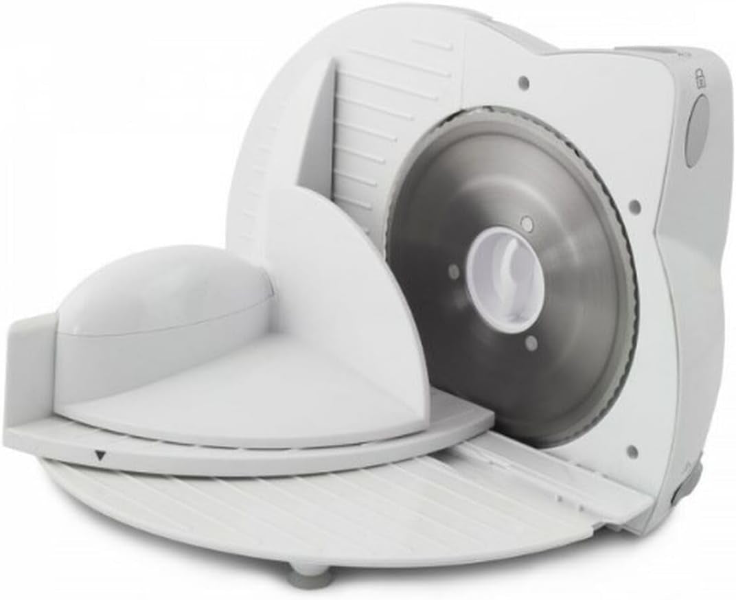 EKM017W Elektrický kráječ z nerezové oceli, 150 W drtiče a kráječe Naty Shop Výchozí název