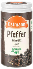 Ostmann Gewürze - Pfeffer schwarz ganz | 40 g v Der Streudose