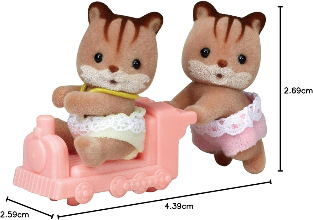 Sylvanian Families L5421 Veverka Dvojčata Domeček pro panenky Figurky domečku pro panenky Naty Shop Dolls