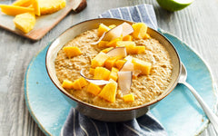 RUF Smoothie Bowl Tropilicious Mango Mučenka Ovesná Svačina Rychlá a snadná Veganská 1 sáček x 50 g (balení 3 ks)