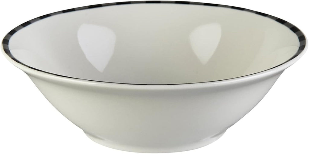 Karaca Aries 24 Teilge Für 6 Personen Kombiservice, Tafelservice, Geschirr-Set, 6X Servierteller, 6X Stück Tiefer Teller, 6X Kuchenteller, 6X Schalen, Porzellan Seturi vesela masa Naty Shop