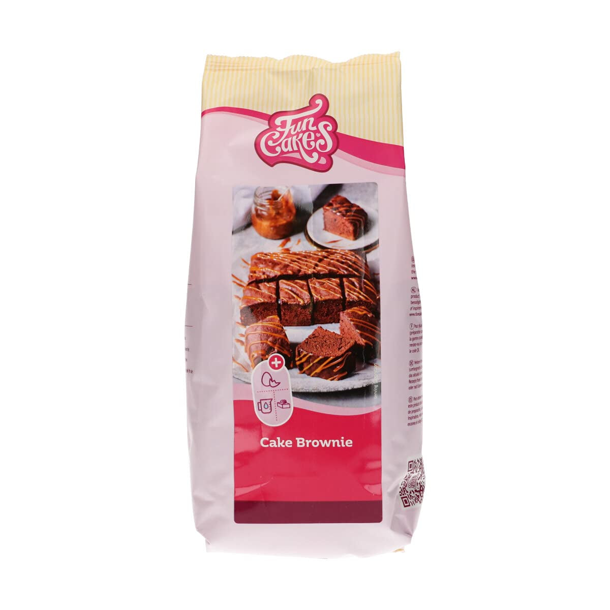 Funcakes Mix Für Cake Brownies: Einfach Zu Berübenen, Für Brownies Und Schokoladenkuchen Mit Reichem Schokoladengeschmack, Halal., 1 Kg Mix pro pečení a vaření Naty Shop Výchozí název