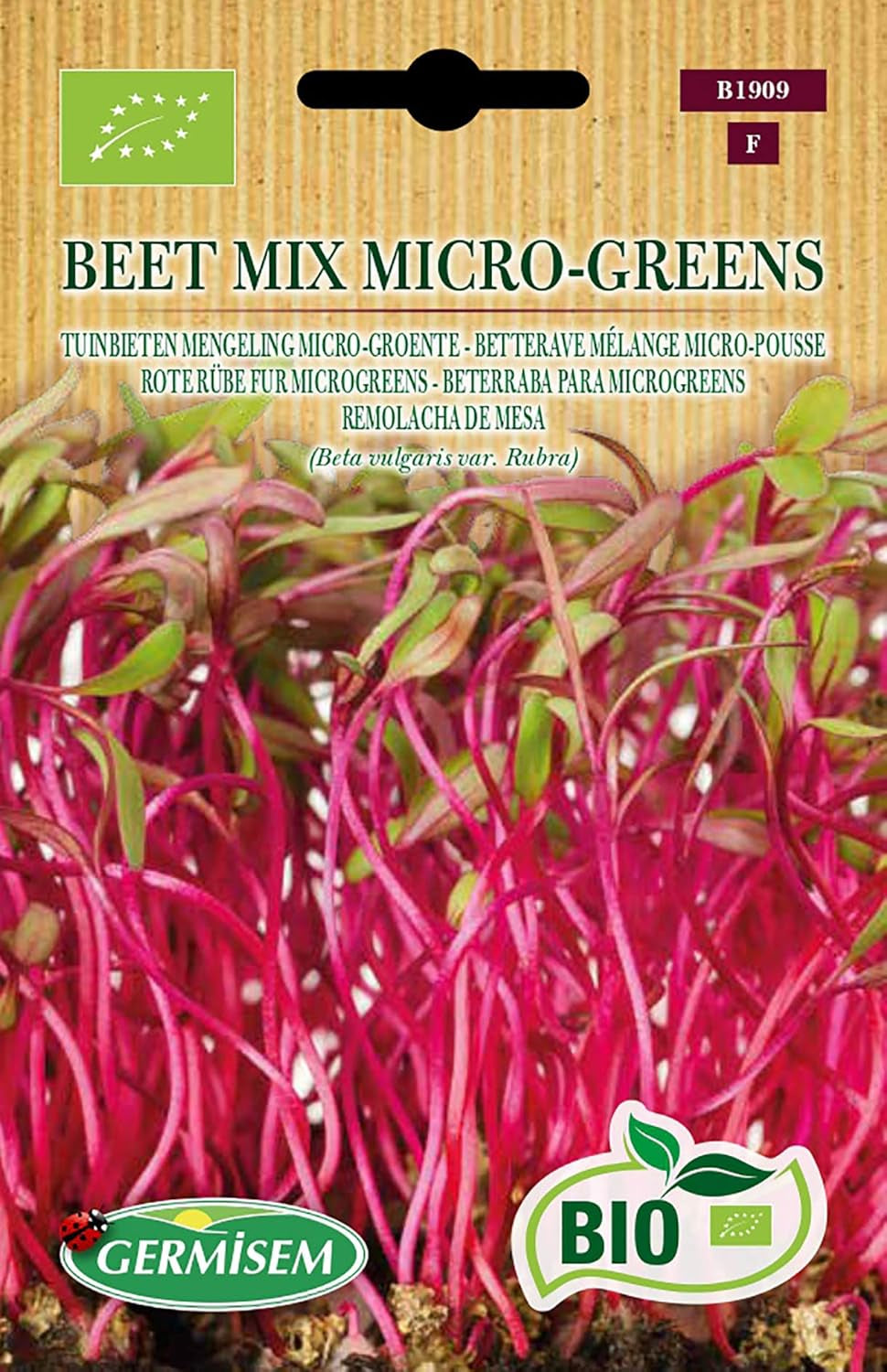 Rote Rübe Fur Microgreens BEET MIX MICRO-GREENS, ECBIO1909
