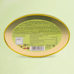 Dárková krabička na velikonoční přání Heidel 183g, prémiová pralinka z mléčné čokolády s ozdobnou kovovou krabičkou, ideální jako velikonoční dárek