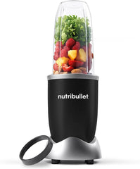 Nutribullet Pro, 900 Watt Leistung, Einfach Und Schnell in Der Anwendung, Kompakt, Leicht Zu Reinigen, Mit 700 Ml Becher, Smoothiemixer, Smoothie Maker, Elektrischer Mixer, NB904B, Schwarz Mother and Child Naty Shop Schwarz Basispa