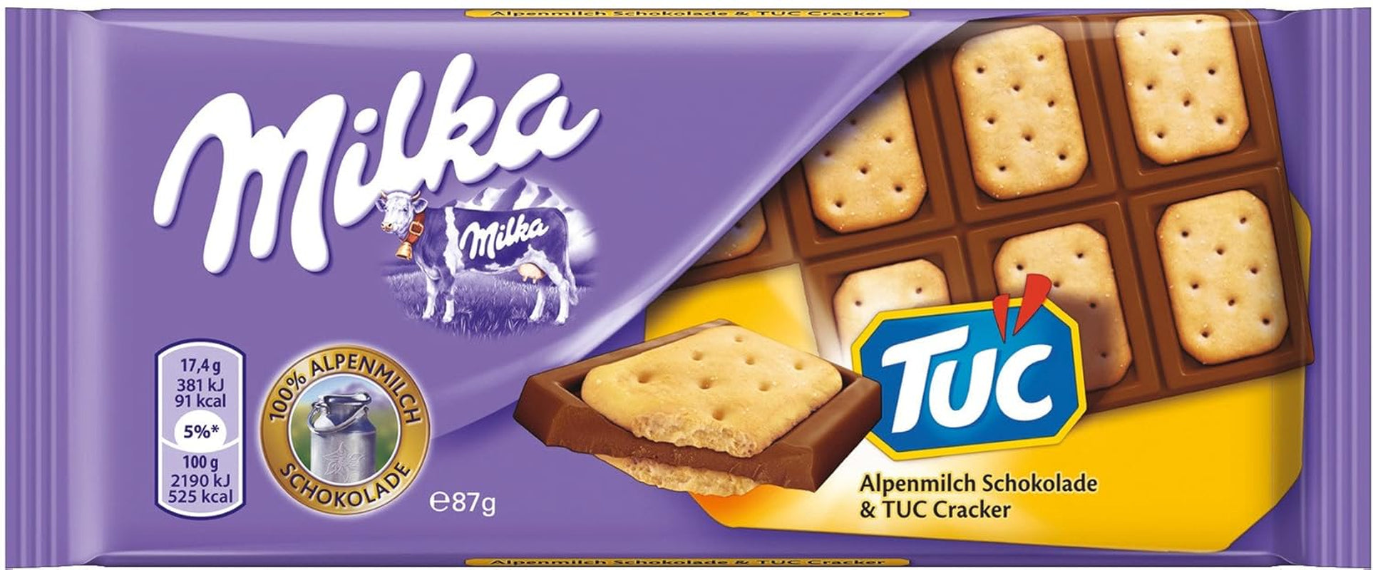 Milka Cow Spots – alpská mléčná čokoláda s bílou čokoládou v designu cow spot – 24 x 90g