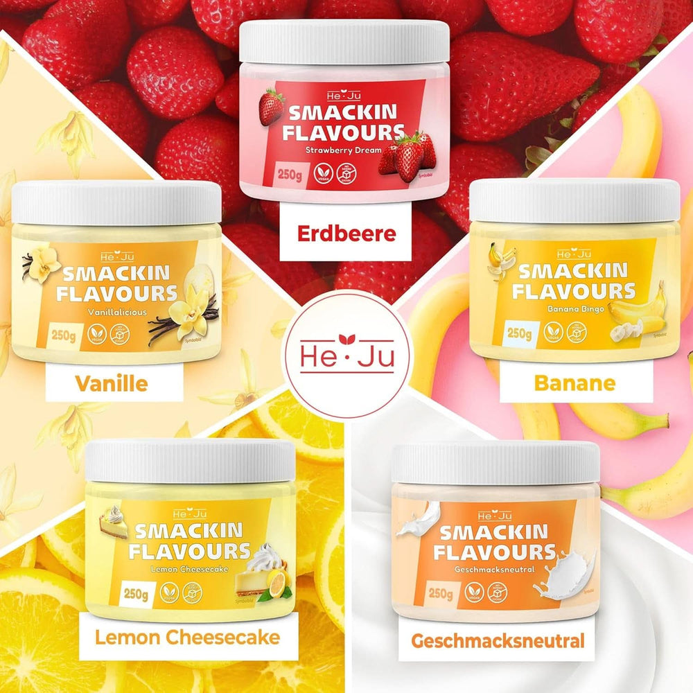 He-Ju, Prášek s banánovou příchutí, 250 gramů Aromas Naty Shop