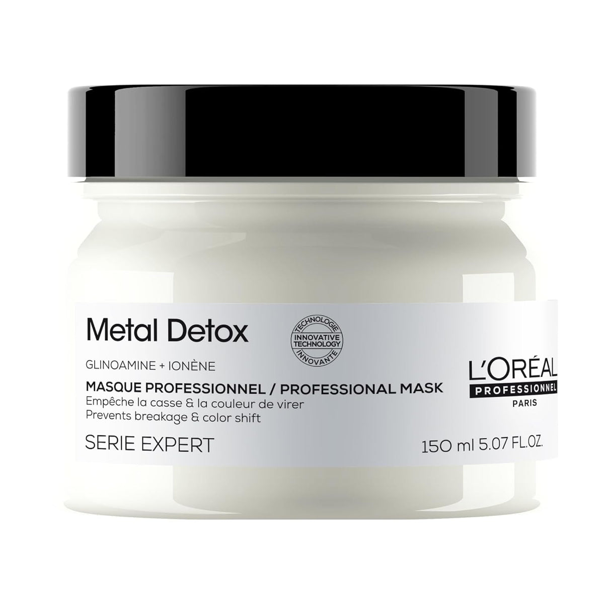 L'Oréal Professionnel Professional Mască de restructurare pentru toate tipurile de păr, ajută la repararea daunelor și restabilește rezistența părului, Absolut Repair Molecular, 150 ml Masca de par Naty Shop Titlu implicit