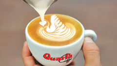 Boabe Quarta Caffè Sorte Rossa – cafea arabică și robustă, 250g, aromă puternică și energică – 10 pachete a câte 250g fiecare. Produsă în Apulia, Salento