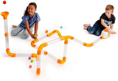 Fat Brain Toys Air Toobz Erweiterungspaket – Luftbetriebenes STEM-Bauspielzeug – Kinder & Jugendlich, Blau