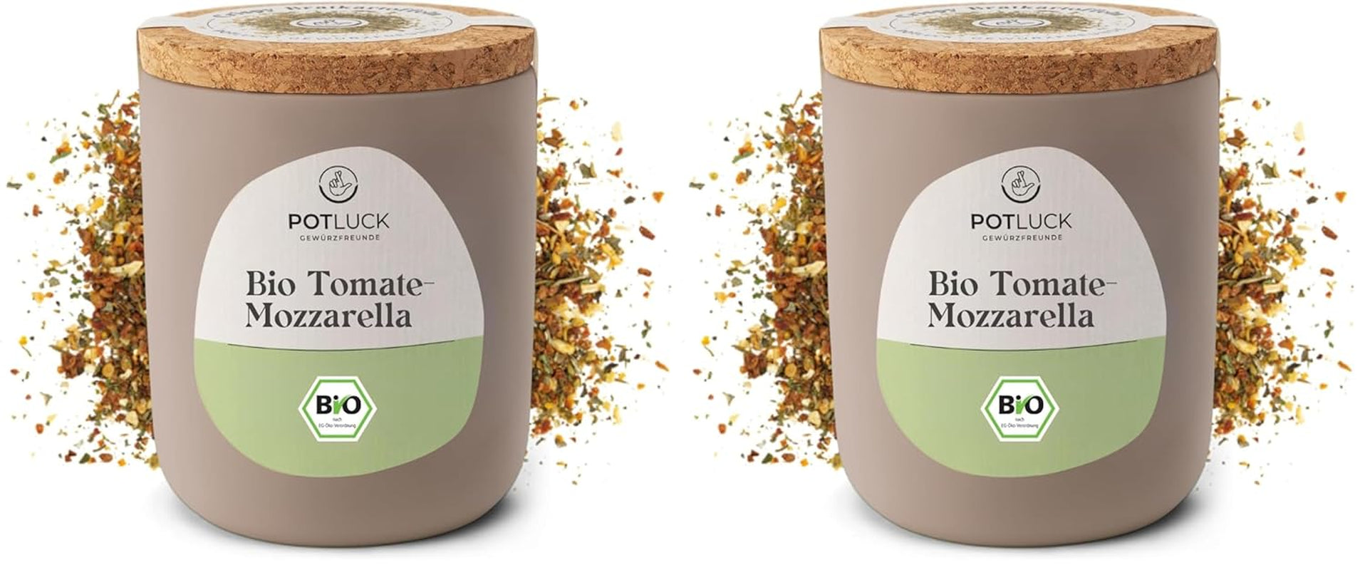 Potluck | Bio Sizilianisches Zitronensalz | Gewürzsalz für Fisch, Meeresfrüchte, Gemüse, salát a dresinky | 140 g v Keramiktopfu