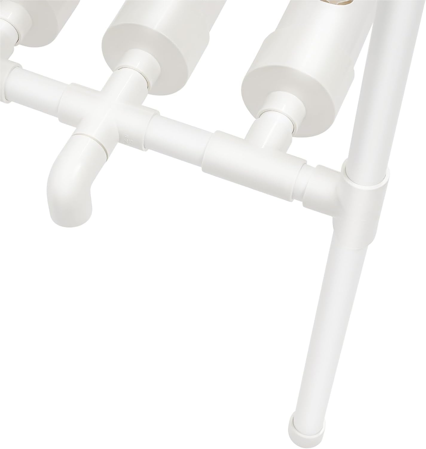 3vrstvá sada pro hydroponické pěstování s 90/108 pozicemi pro výsadbu a vodní pumpou, systémy pro pěstování rostlin bez půdy z PVC, sady pro hydroponické pěstování zeleniny a ovoce (108 pozic pro výsadbu)