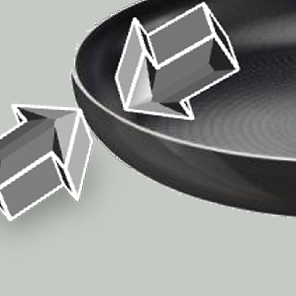 Tefal D52606 Resist, titanový nepřilnavý povrch Hrnce a pánve Naty Shop