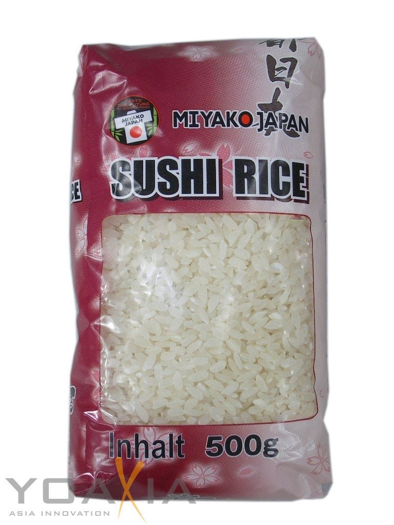 Rýže Miyako Japan na sushi, kulatozrnná, 0,5 kg