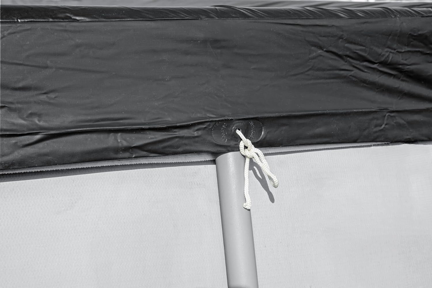 Plachta Bestway PVC 396 x 185 cm, černá, obdélníková