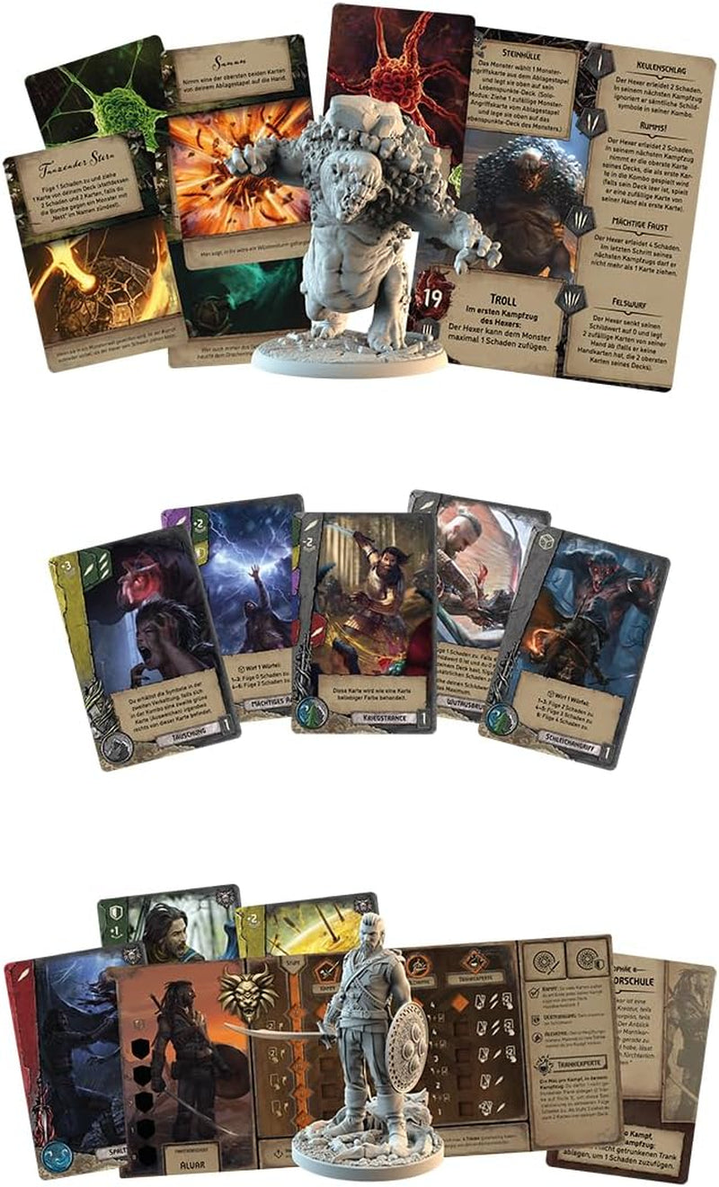 Go on Board, The Witcher: The Old World – Monster Hunt, Rozšíření, Expertní hra, Desková hra, 1–5 hráčů, Věk 14+, 90–150 minut, Němčina