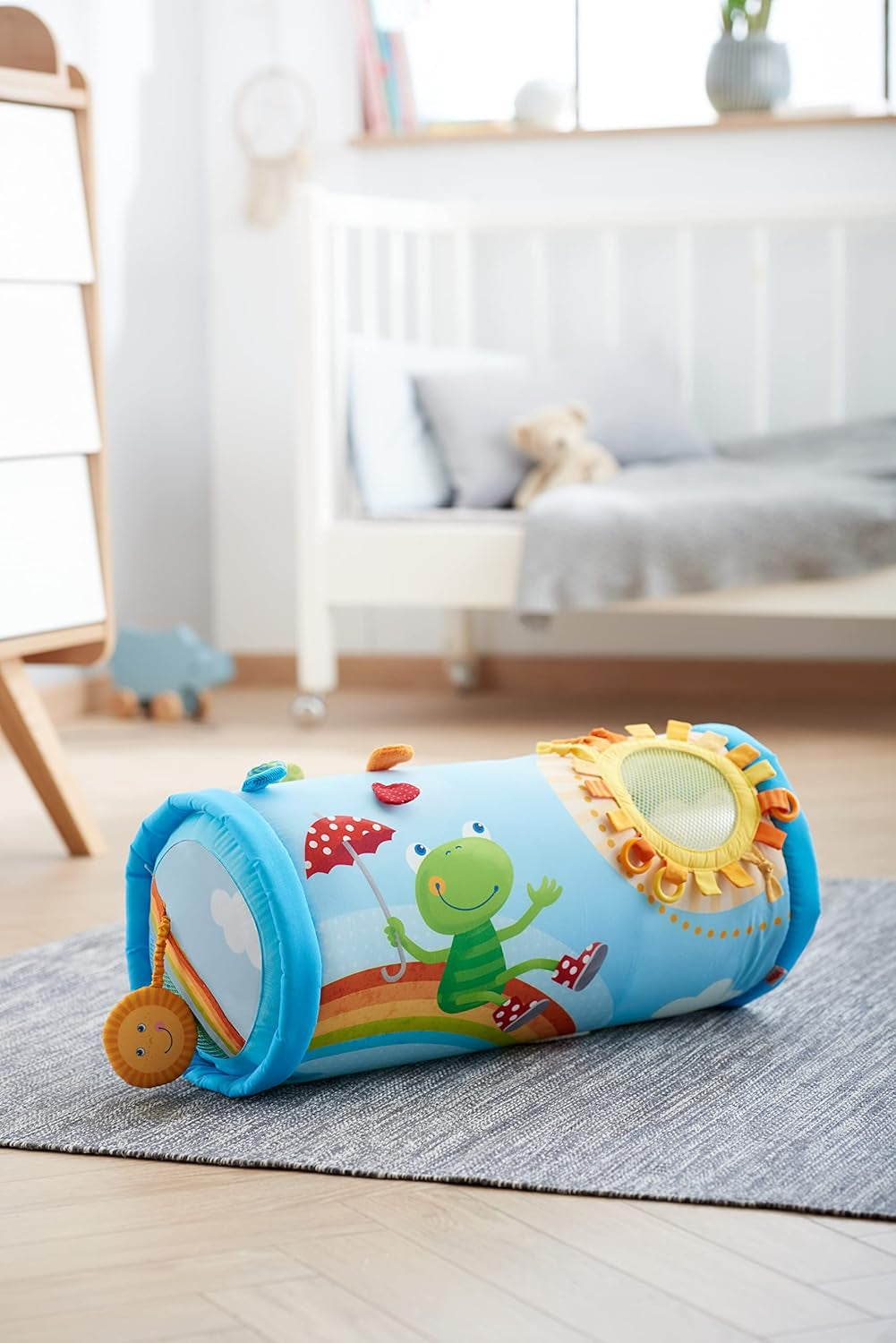 Jucărie pentru copii mici HABA crawling roll rainbow world Jucarii Bebe Naty Shop