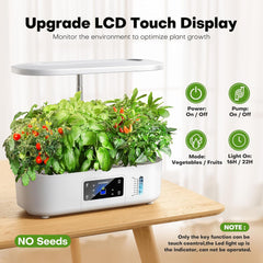 Herb Garden Hydroponic Grow System Kit s Grow Light