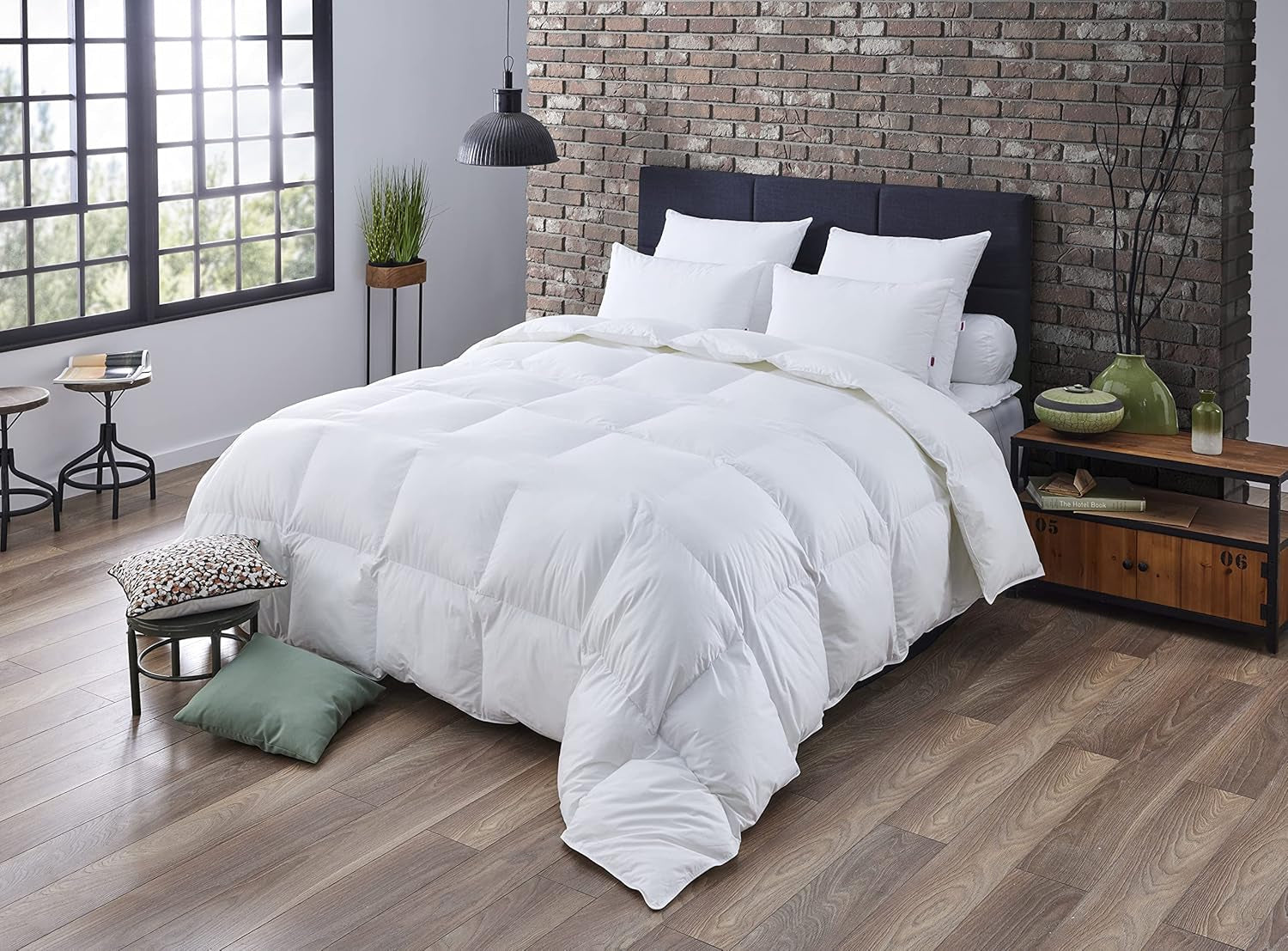 DODO přikrývka, bavlna, bílá, 140/200 Naty Shop přikrývky a přikrývky 140/200