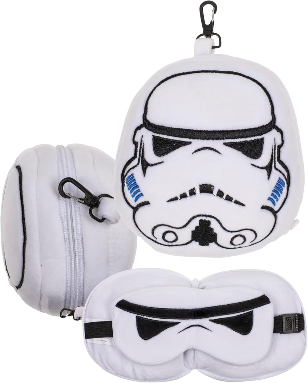 Pernă de călătorie din pluș cu dinozaur pentru copii, cu mască pentru ochi – Pernă de gât moale 2 în 1 pentru copii – Pernă de călătorie confortabilă pentru mașină, tren și avion – Lavabilă și care economisește spațiu