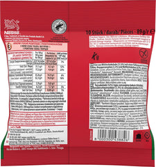 NESTLÉ Mini Eggs, malá vajíčka z mléčné čokolády s krémovou náplní a křupavými kousky, 1 balení (1 x 89 g)