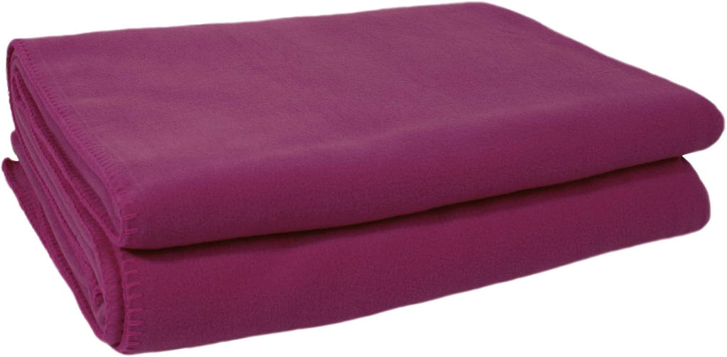 Zoeppritz Decke in Der Farbe: Rot, Aus 65% Polyester, 35% Viscose Hergestellt, GrÃ¶ÃŸe: 160X200 Cm, 103291-235-160X200