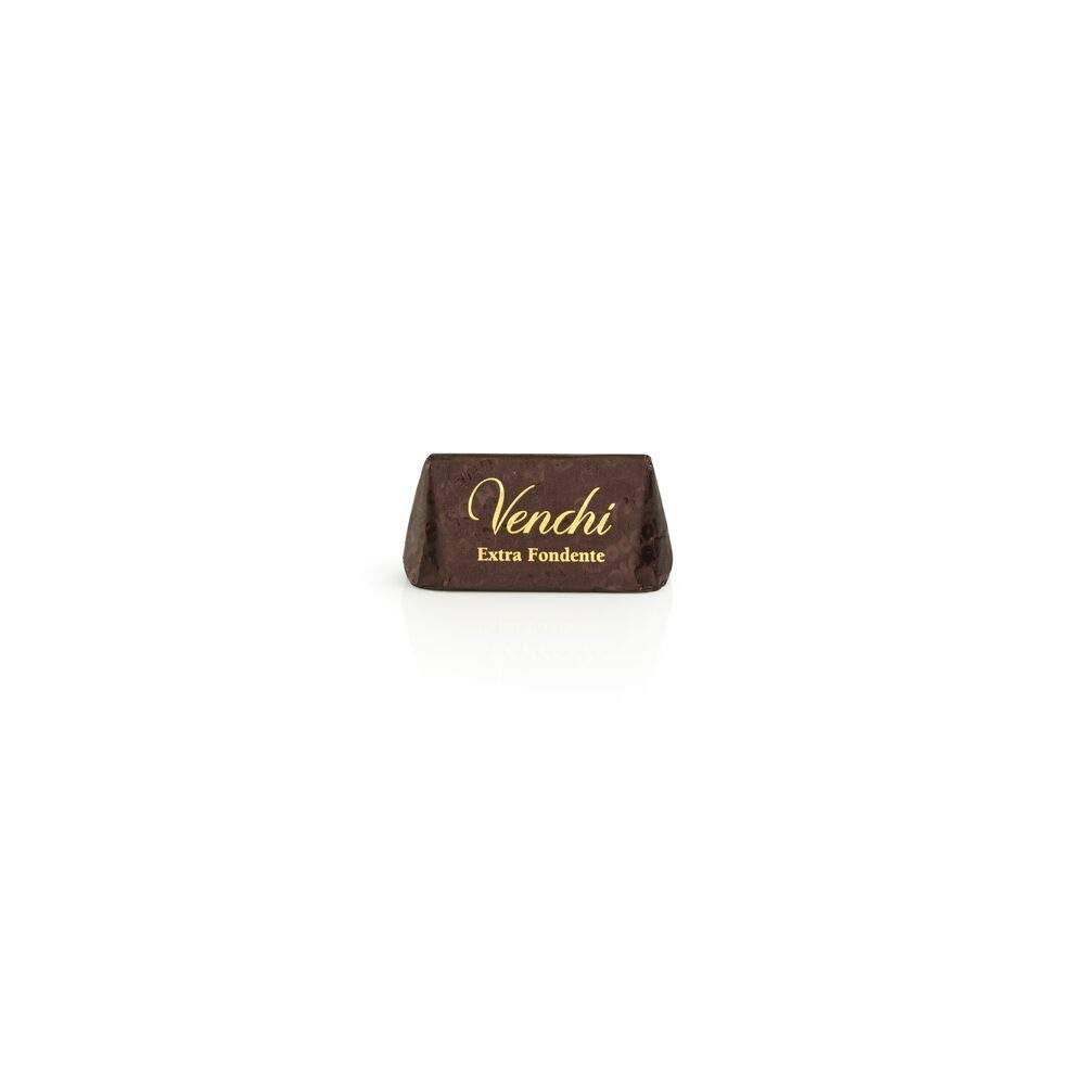 Pralinky z hořké čokolády, bez lepku, Extra Venchi Gianduiotti ve velkém balení 1 kg Čokoládové bonbony Naty Shop