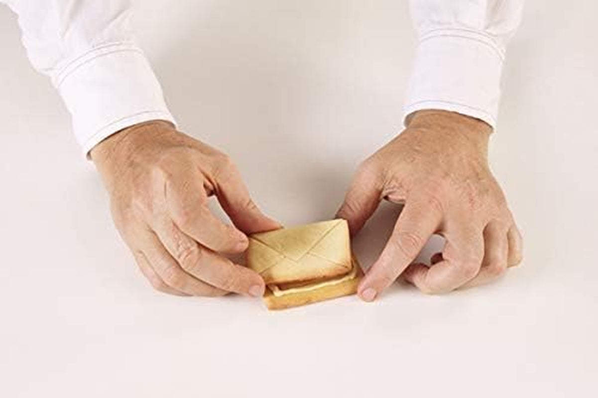 Silikomart | Kit Surprise, Forme de Biscuiți Plic + 80 Foi de Hârtie, Galben, Dimensiuni 75 x 50 mm, Fabricat în Italia