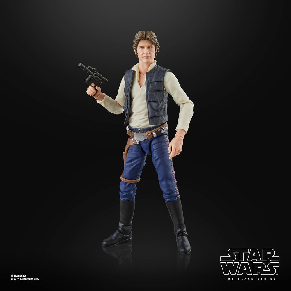 Star Wars Černá série Han Solo, Star Wars: A Hope Premium sběratelská akční figurka (15 cm) Akční figurky Naty Shop