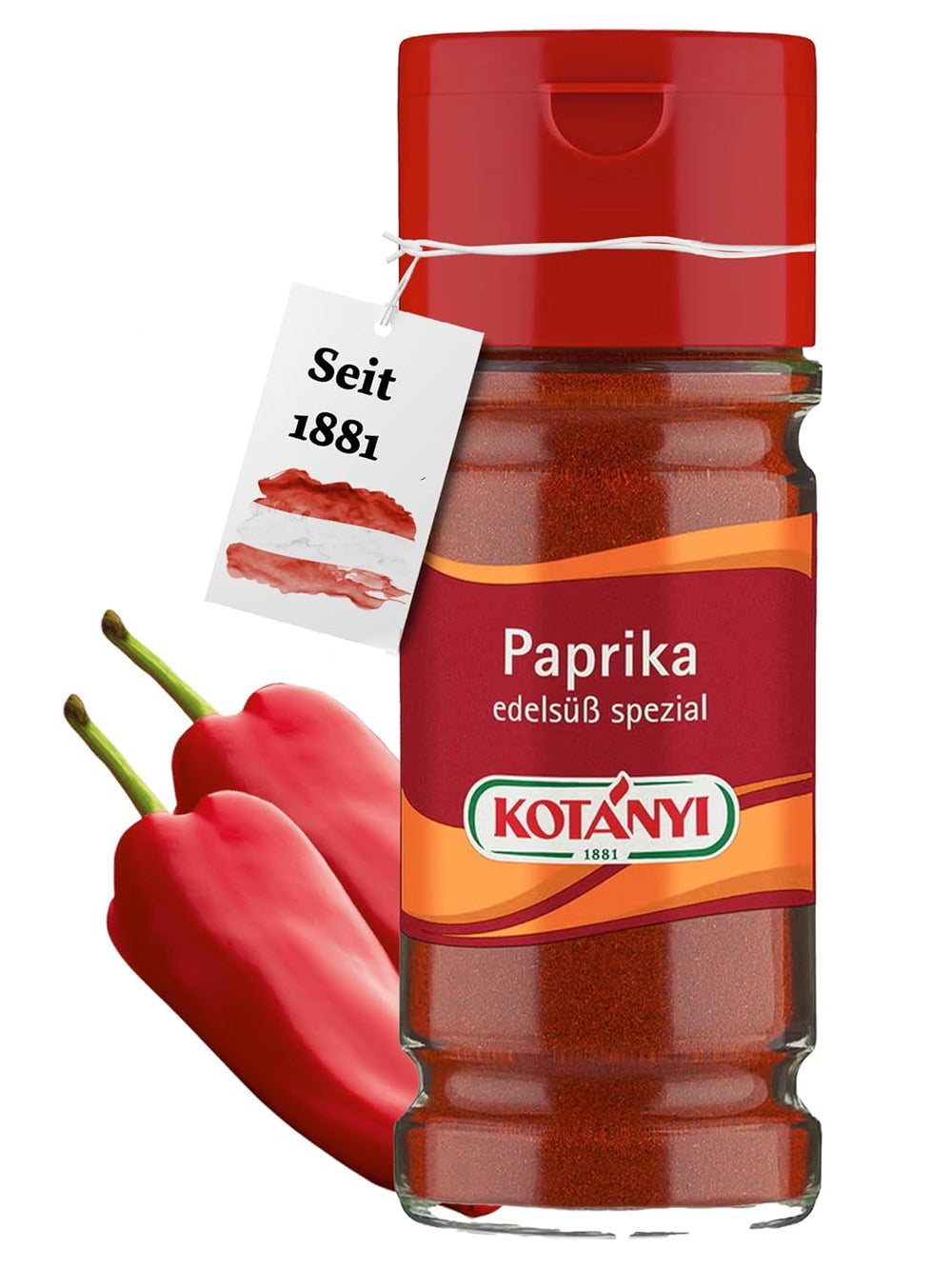 Kotányi Zimt gemahlen, würzig-süßer Geschmack, Veredelt Milchreis, Gebäck, Dezerty, Sklenice 80 ml