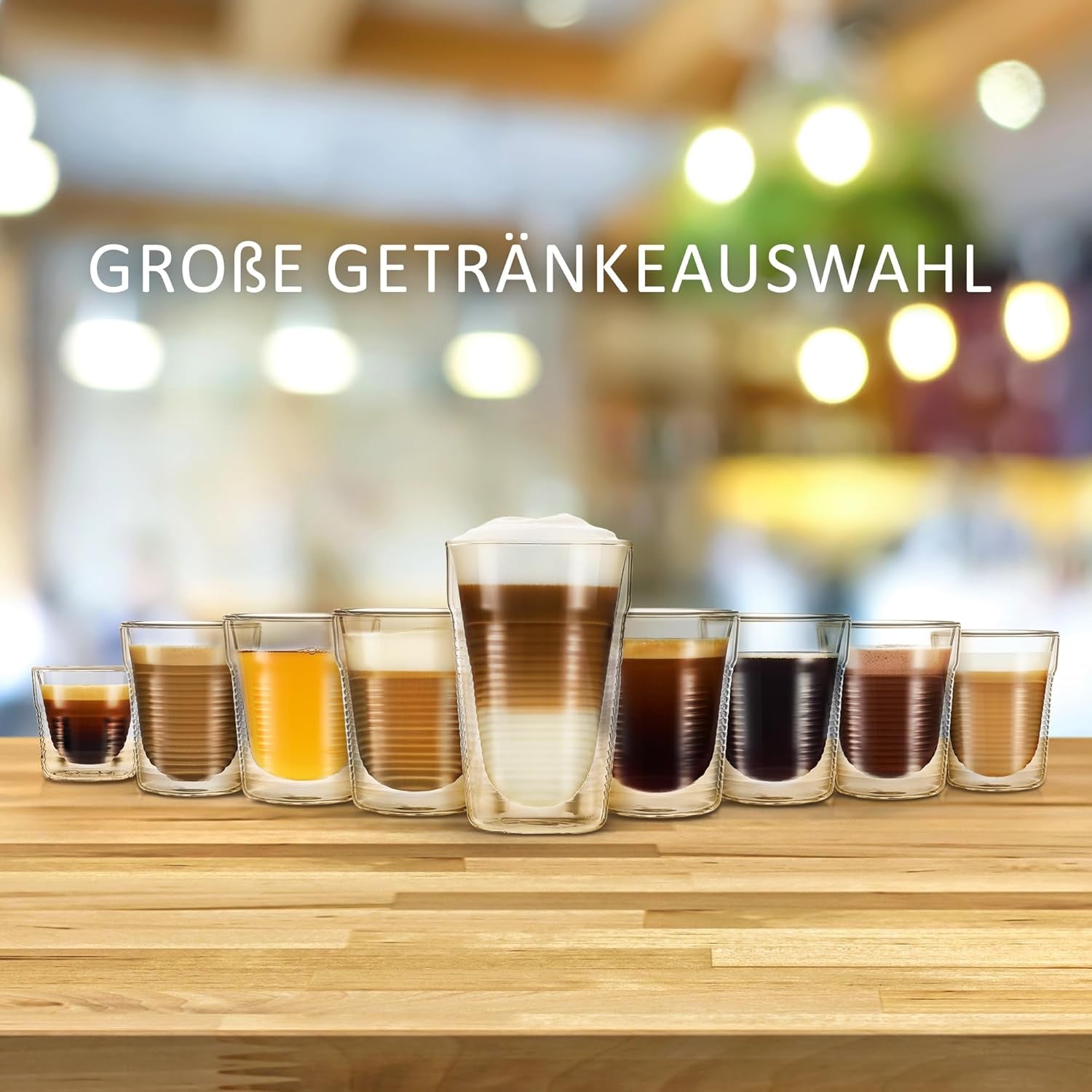 Espressor cu capsule K-FEE TWINS II pentru cafea, ceai și cacao | Espressor pentru cești mari | Încălzire rapidă | Rezervor de apă de 2,3 l | 19 bar | Negru-cupru