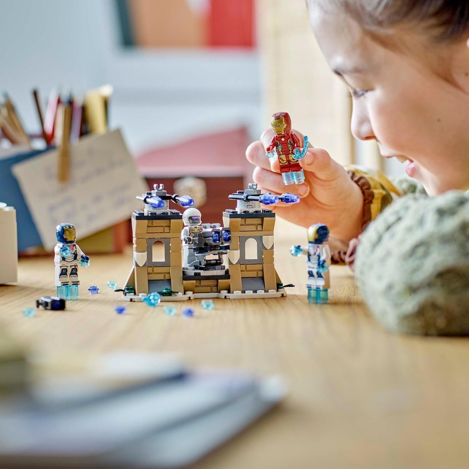 LEGO Marvel Iron Man & Iron Legion vs. Voják Hydra, Stavebnice Avengers, Kreativní herní sada pro děti a fanoušky superhrdinů, Dárek pro chlapce a dívky 6 let 76288 Stavebnice Besuche den LEGO-Store