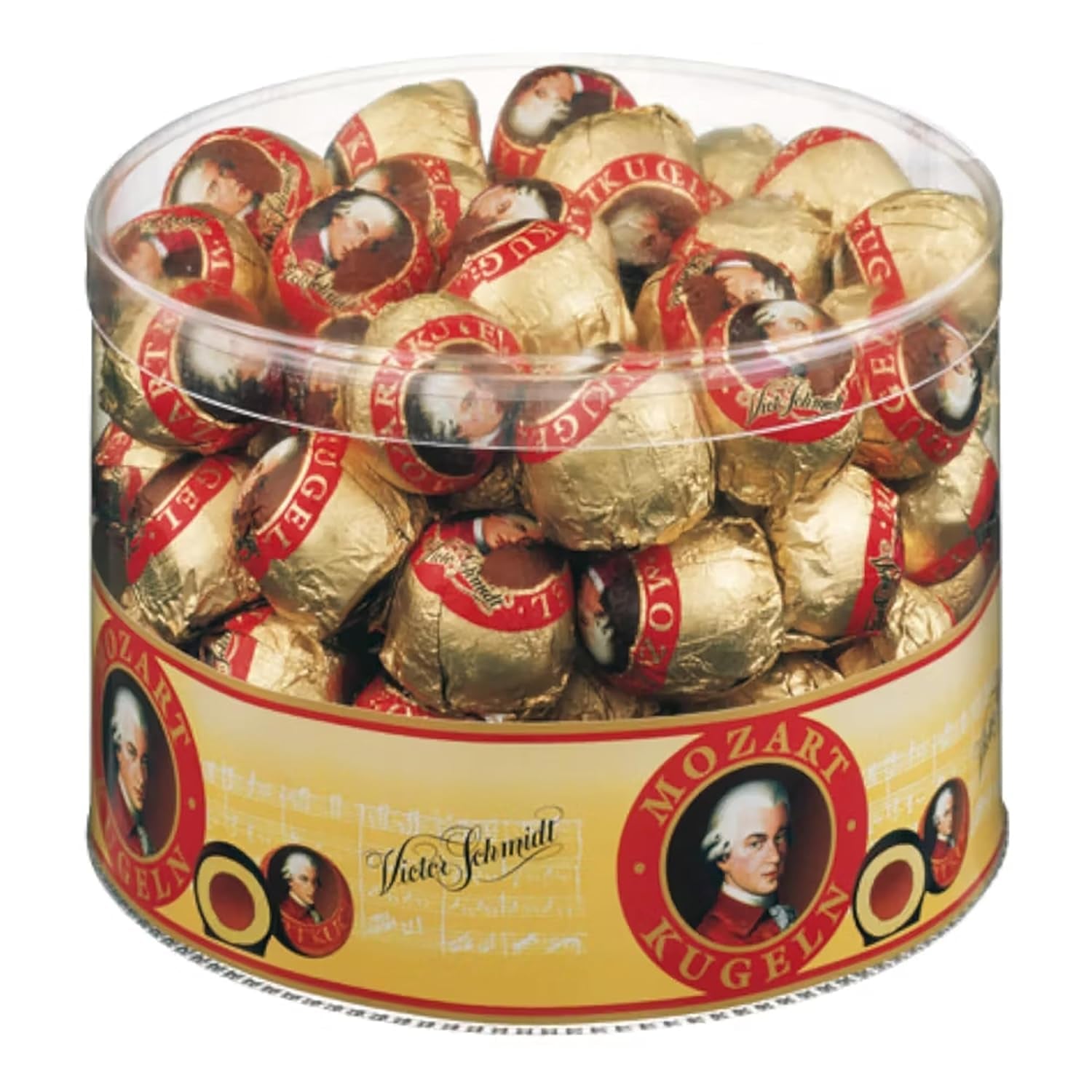 Mozartkugeln – Originals from Austria – Jemné čokolády s nugátem a marcipánem – 825g (1 balení)