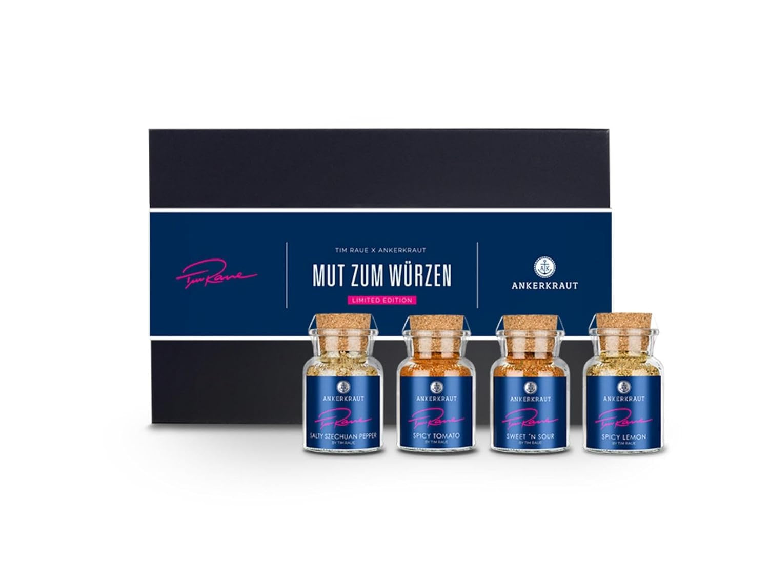 Ankerkraut Smoky Fries od Tima Raue, Mischung würzender Ingredient für Pommes Frites, Gourmet Pommes mit Rauch-Aroma, 145 g v Korkenglas