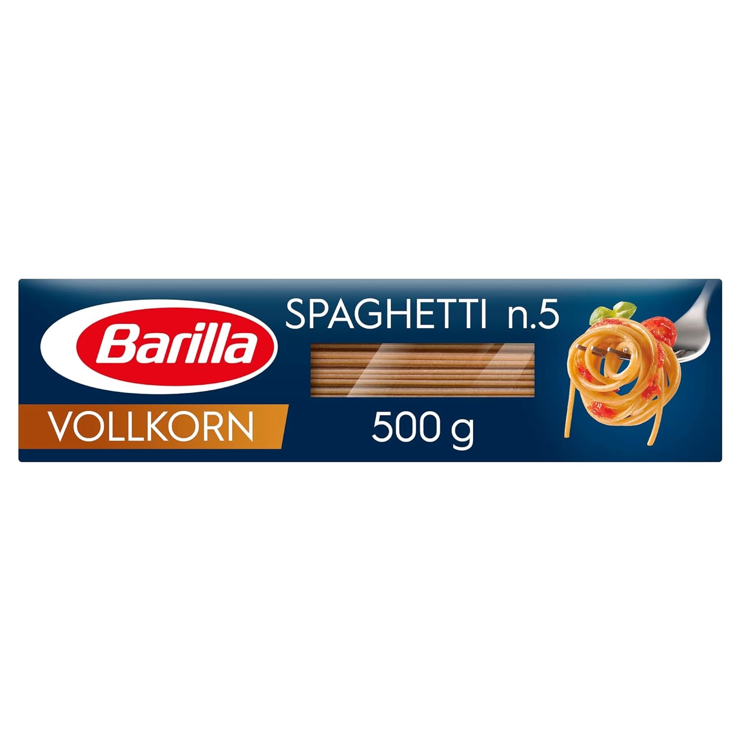 Barilla Pasta Integrale Fusilli – Semolinové těstoviny s přírodní vlákninou, 500 g