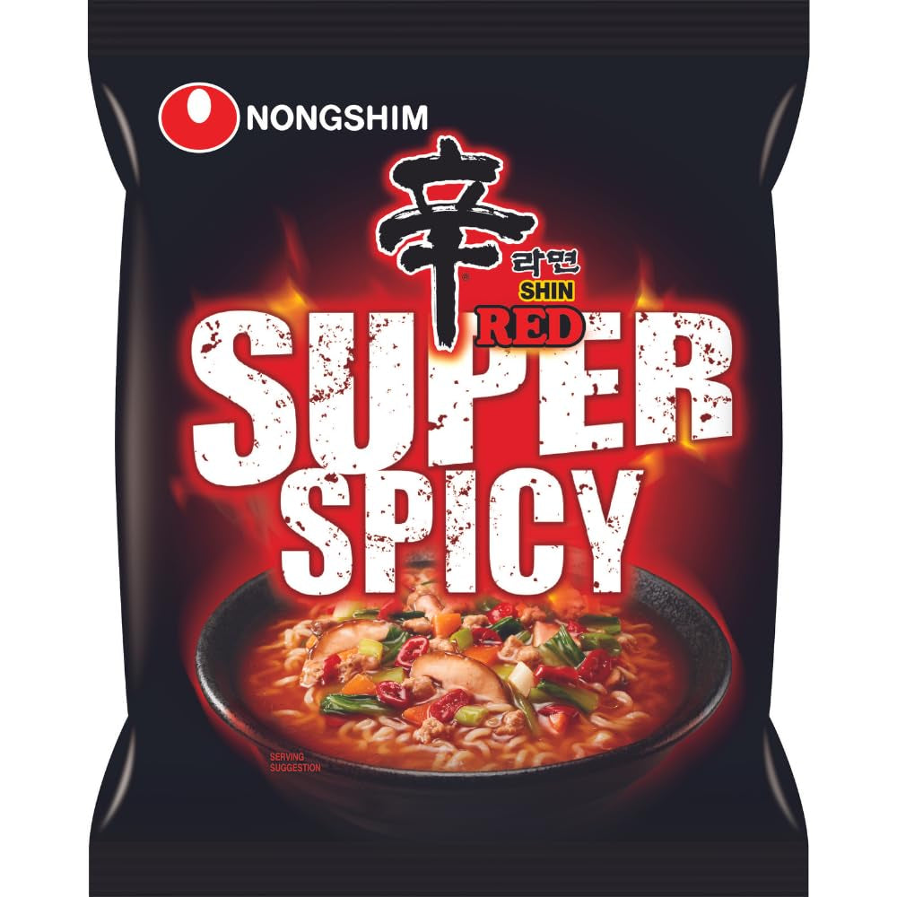 Nongshim - Instantní nudle Shin Ramyun - Multi Pack (20 x 120 g) - Design produktu se může lišit