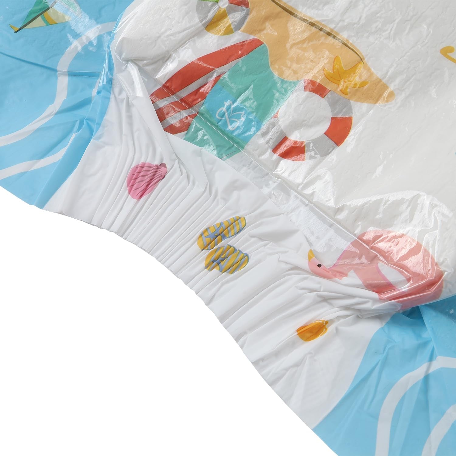 Plenky pro dospělé CutiePlusU, 10 balení, jednorázové plátěné plenky pro ženy a muže, maximální savost přes noc - I Love Summer (střední velikost 71-96 cm)