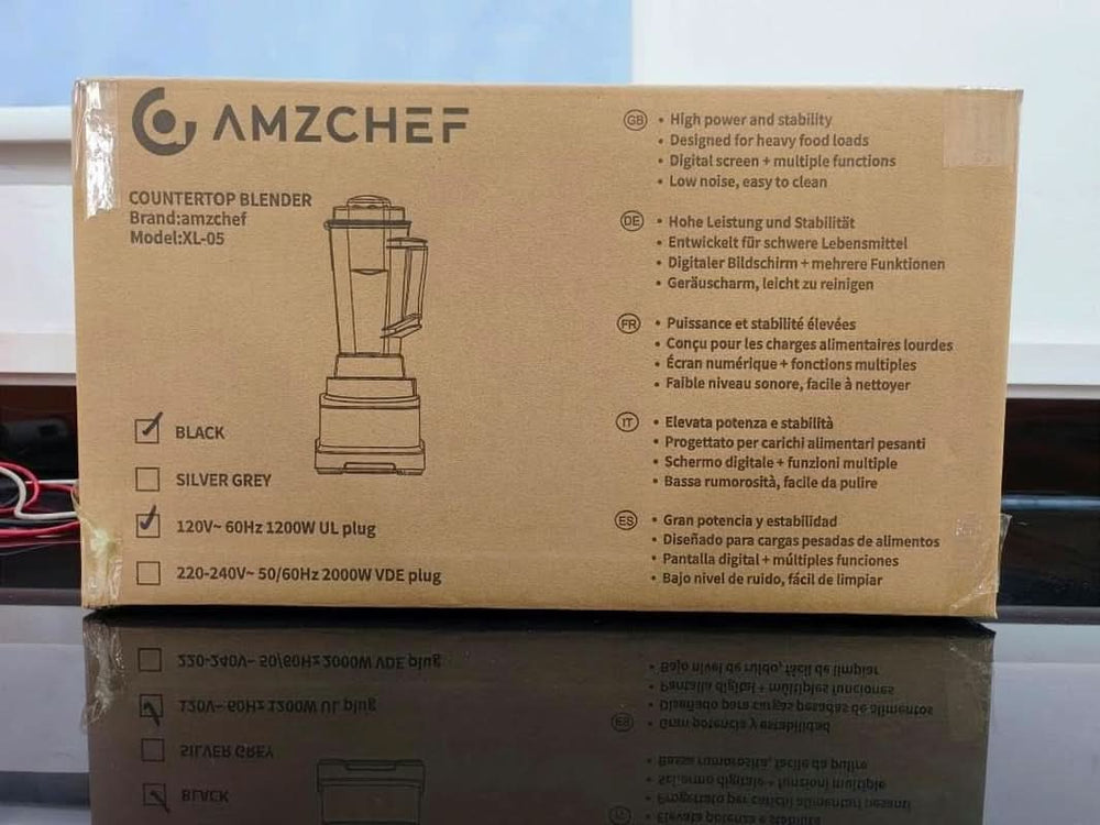 Mixér AMZCHEF, 8 chytrých menu a 10 rychlostí, LCD dotyková obrazovka Kitchen Naty Shop