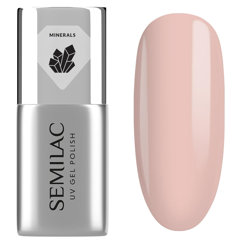 Semilac Pure & Clean UV báze pod lak na nehty 7ml – Samonivelační hybridní báze pro citlivé nehty