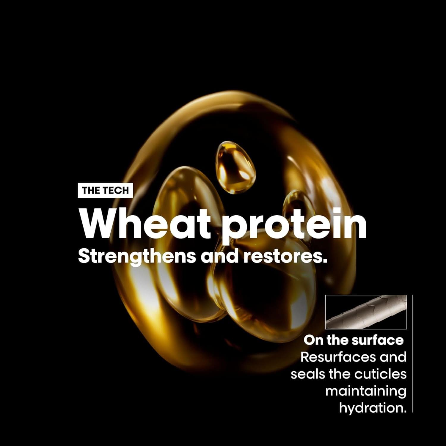 L'OréAl Professionnel Serie Expert Absolut Repair Gold, Quinoa Shampoo + Protein Sprcha a koupel Naty Shop