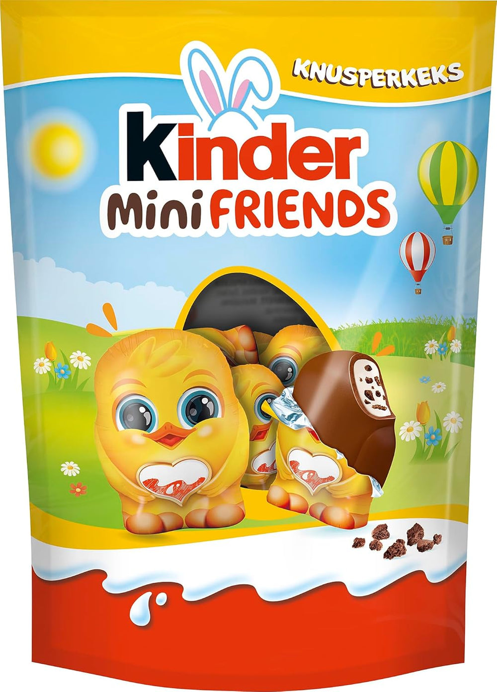 Kinder Mini vejce mléko | 85g – Vynikající velikonoční čokoládová vajíčka – Velikonoční cukroví – Hladká mléčná náplň v mléčné čokoládě – Ideální do velikonočního košíku – Ke sdílení