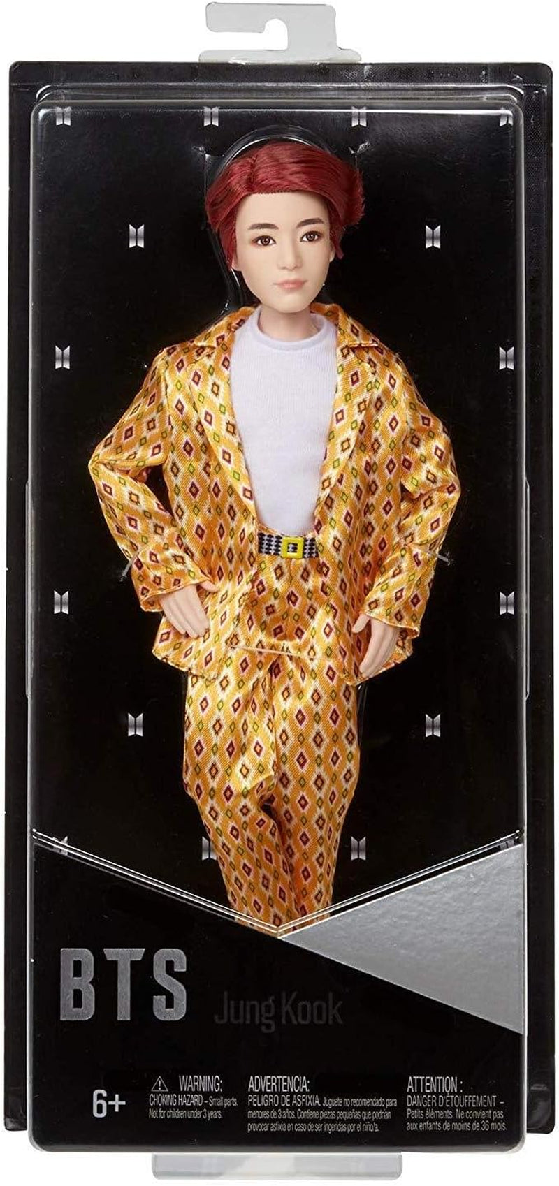 Mattel GKC87 BTS Idol Păpușa Jungkook, Jucărie de Colecție K-Pop Merch